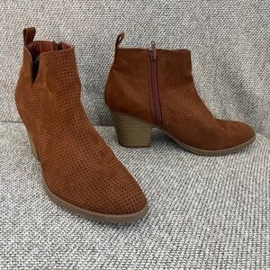 Jore - Brown Suede Ankle Boots - Size 10
